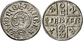 Kings of Wessex

Aethelberht, 858-865. AR Penny, Portrait / inscribed cross type, Canterbury, Herefreth. Diademed bust right, +ΛEÐELBEARHT REX, rev....