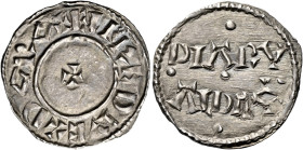 Kings of Wessex

Alfred the Great, 871-899. AR Penny, Third coinage (c.880-899), Two line type, Canterbury, Diarwald. Small cross, +ELFRED REX DORO,...