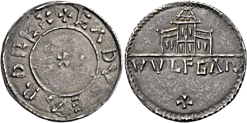 Kings of Wessex

Edward the Elder, 899-924. AR Penny, Minster type (c.910-915)...