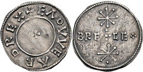 Kings of Wessex

Edward the Elder, 899-924. AR Penny, Two stars type (c.910-915), west Mercian mint, Brece. Small cross, +EΛDVVEΛRD REX, rev. two st...