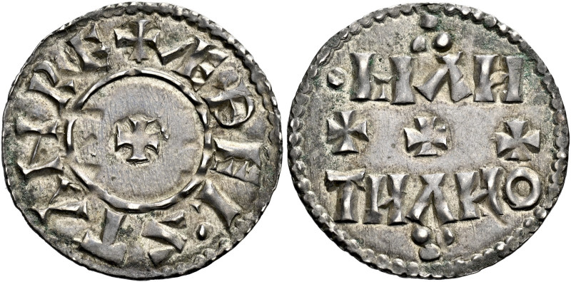 Kings of all England

Aethelstan, 924-939. AR Penny, Two line North-Eastern ty...
