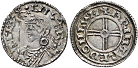 Late Anglo-Saxon

Cnut, 1016-1035. AR Penny, Short cross with banner type (c.1029-1035/6), London, Brihtred. Rev. +BRIHTRED ON LVN. 0.96 g. N.791; S...