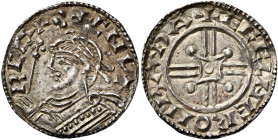 Late Anglo-Saxon

Harthacnut, 1035-1042. AR Penny, Arm and sceptre type in the name of Cnut (1040-1042), Bath, Aegelmaer. Rev. +ÆGELM(AER ON BAÐA. 1...