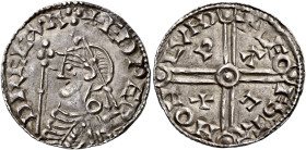 Late Anglo-Saxon

Edward the Confessor, 1042-1066. AR Penny, Pacx type (1042-1044), London, Leofstan. Rev. +LEOFSTΛN ON LV(ND). 1.26 g. Freeman 571;...