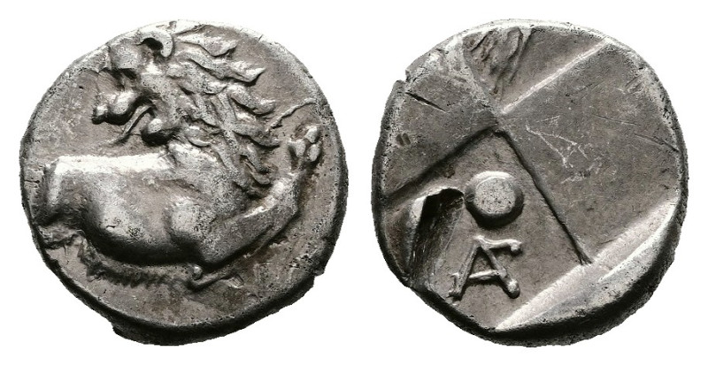 Thrace. Thracian Chersonese, circa 386-338 BC. Silver Hemidrachm (12.9 mm, 2.36 ...