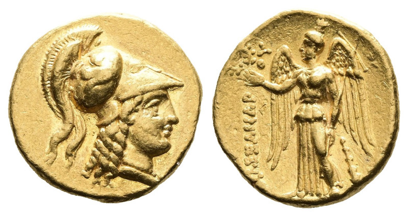 Macedon, kings. Alexander III ‘the Great’, 336-323 BC. Gold Stater (17.8 mm, 8.6...