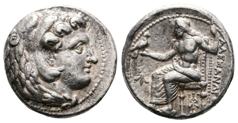 Macedon, kings. Alexander III ‘the Great’, 336-323 BC. Silver Tetradrachm (25.3 ...