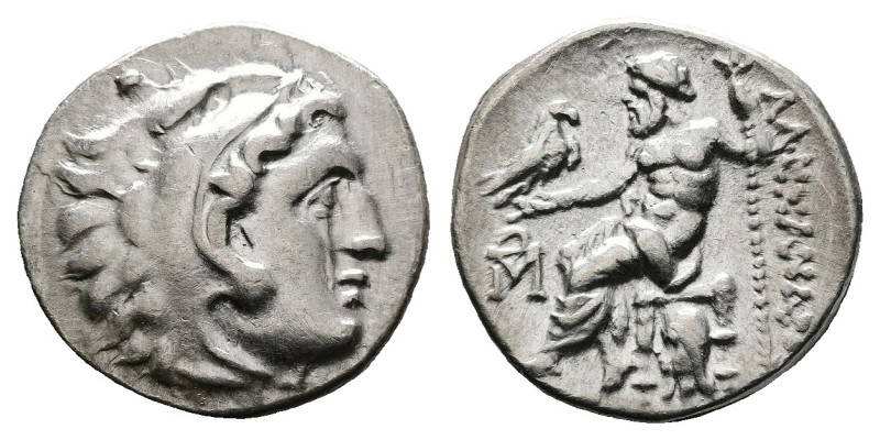 Macedon, kings. Alexander III ‘the Great’, 336-323 BC. Silver Drachm (18 mm, 3.8...