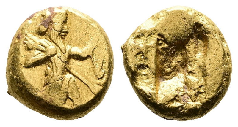 Persia, Achaemenid Empire, Time of Darios I to Xerxes II. Gold Daric (14.12 mm, ...
