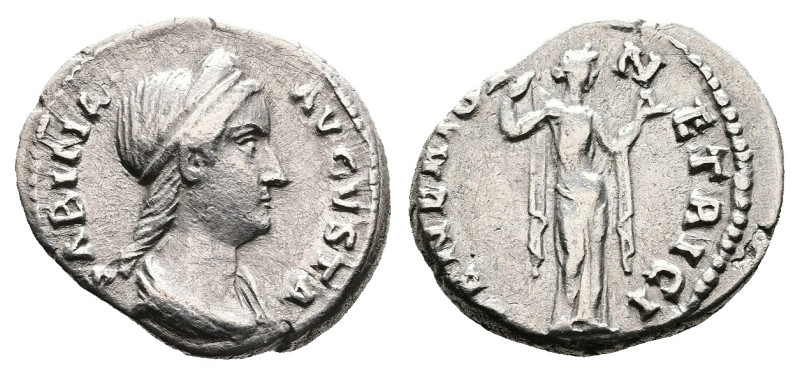 Sabina Augusta (wife of Hadrian), AD 128 – 136/7. AR Denarius (18.2 mm, 3.14 g.)...