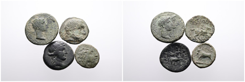 Greek. Thrace. Selection of Four: Seuthes III, Odrysian tribe issue, Rhoemetalke...