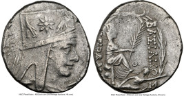 ARMENIAN KINGDOM. Tigranes II the Great (95-56 BC). AR tetradrachm (25mm, 15.93 gm, 1h). NGC Choice VF 3/5 - 2/5, marks. Tigranocerta, ca. 80-68 BC. D...