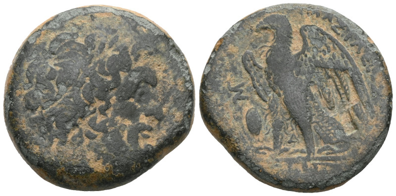 Ptolemaic Kingdom of Egypt, Ptolemy II Philadelphos Æ Diobol. Alexandria, circa ...