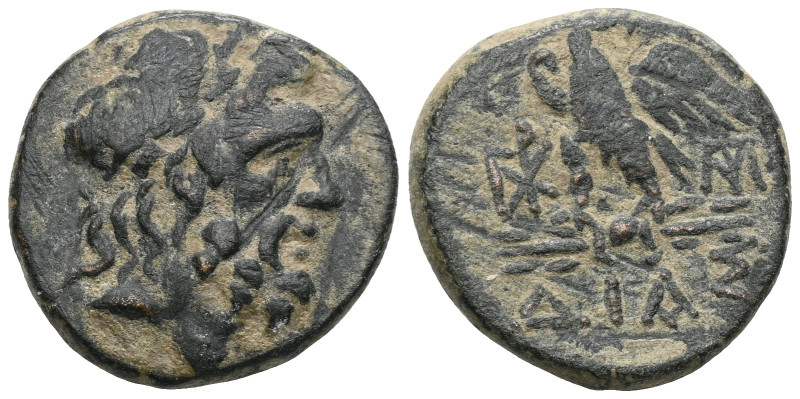 Greek Coins BITHYNIA. Dia.(Circa 85-65 BC).Ae. Obv : Laureate head of Zeus to ri...