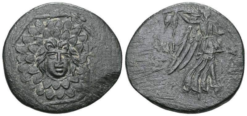 Greek Pontos, Amisos, AE (Bronze),Contemporary imitation, Circa 1st Century BC. ...
