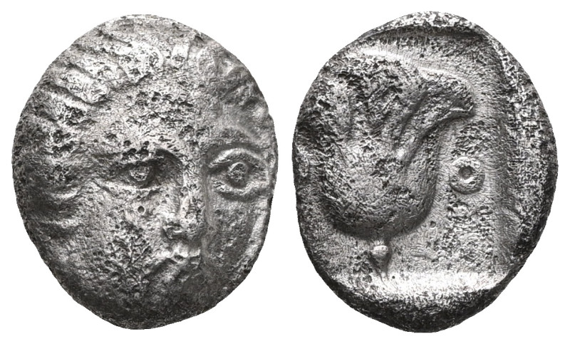 Greek Islands off Caria. Rhodos circa 205-190 BC. ΣΤΑΣΙΩΝ (Stasion), magistrate....