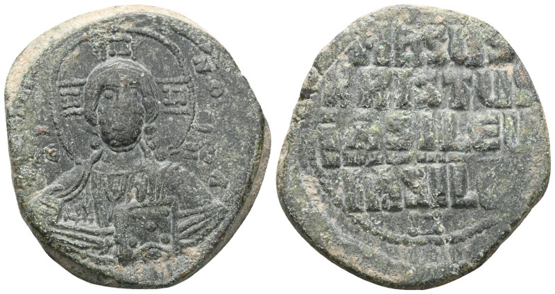 Byzantine Anonymous, time of Basil II & Constantine VIII, circa 970-1025. Follis...
