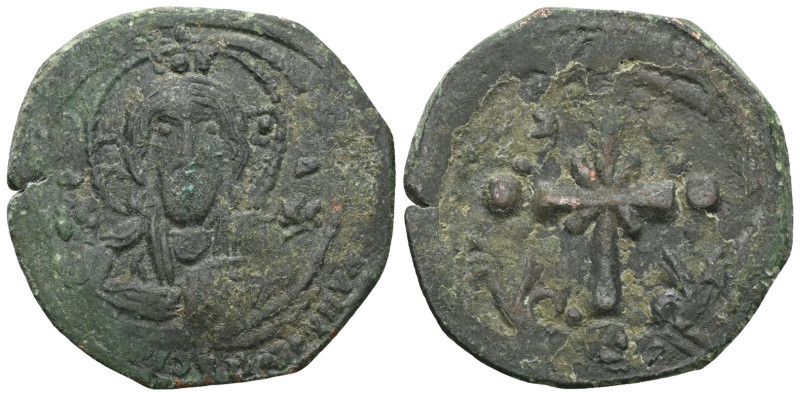 Byzantine Anonymous I ( Bronze) (attributed to Nicephorus III), Follis , Constan...