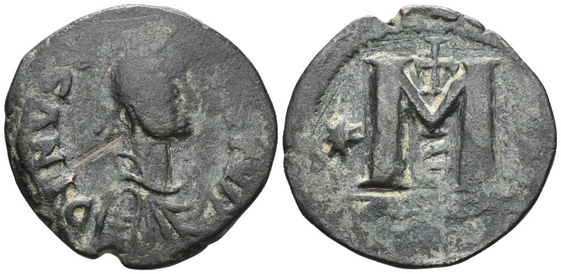 Byzantine Coins Justinian I, 527 - 565 AD AE Follis, Constantinople Mint, 32mm, ...