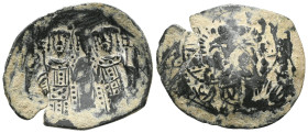Byzantine Coins , Bronze AE , very fine.

 Weight: 1,7 gr Diameter:24,3 mm