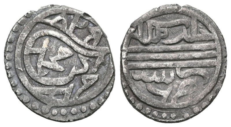 Ottoman » Mehmed II, 1st reign 848-850/1444-1446  , silver AR.

Weight: 1 gr D...