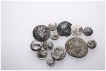 ANCIENT SILVER COINS.SOLD AS SEEN.NO RETURN.

 Weight: lot Diameter:lot