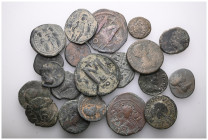 ANCIENT BRONZE COINS.SOLD AS SEEN.NO RETURN.

 Weight: lot Diameter:lot