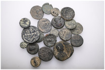 ANCIENT BRONZE COINS.SOLD AS SEEN.NO RETURN.

 Weight: lot Diameter:lot