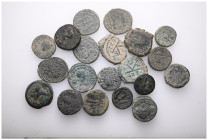 ANCIENT BRONZE COINS.SOLD AS SEEN.NO RETURN.

 Weight: lot Diameter:lot