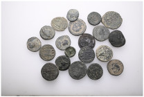 ANCIENT BRONZE COINS.SOLD AS SEEN.NO RETURN.

 Weight: lot Diameter:lot