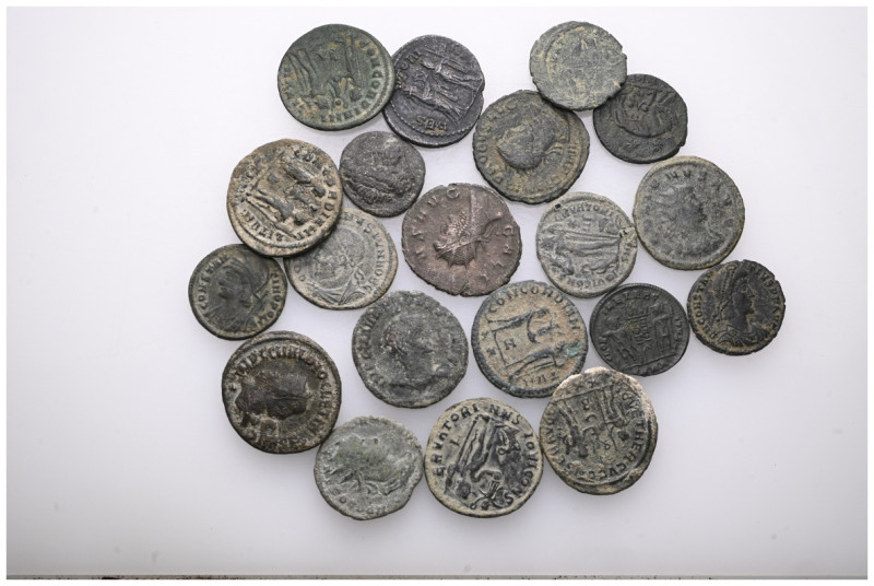 ANCIENT BRONZE COINS.SOLD AS SEEN.NO RETURN.

 Weight: lot Diameter:lot