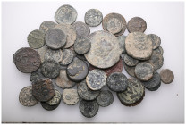 ANCIENT BRONZE COINS.SOLD AS SEEN.NO RETURN.

 Weight: lot Diameter:lot