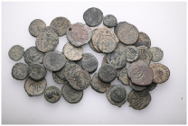 ANCIENT BRONZE COINS.SOLD AS SEEN.NO RETURN.

 Weight: lot Diameter:lot