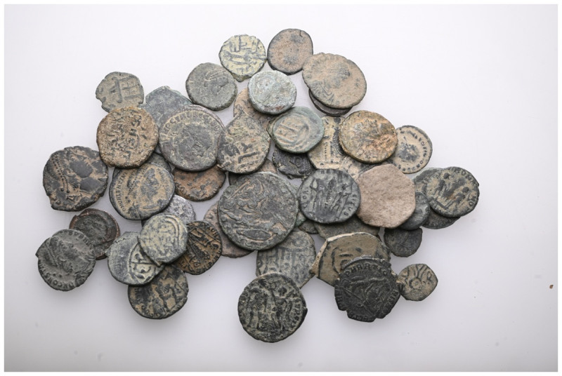ANCIENT BRONZE COINS.SOLD AS SEEN.NO RETURN.

 Weight: lot Diameter:lot