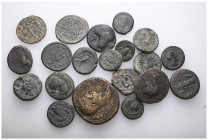 ANCIENT BRONZE COINS.SOLD AS SEEN.NO RETURN.

 Weight: lot Diameter:lot