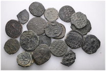 ANCIENT BRONZE COINS.SOLD AS SEEN.NO RETURN.

 Weight: lot Diameter:lot