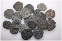 ANCIENT BRONZE COINS.SOLD AS SEEN.NO RETURN.

 Weight: lot Diameter:lot