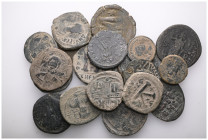 ANCIENT BRONZE COINS.SOLD AS SEEN.NO RETURN.

 Weight: lot Diameter:lot