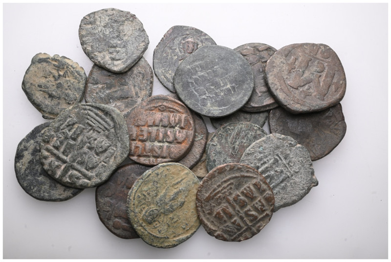 ANCIENT BRONZE COINS.SOLD AS SEEN.NO RETURN.

 Weight: lot Diameter:lot