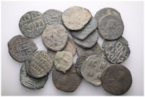 ANCIENT BRONZE COINS.SOLD AS SEEN.NO RETURN.

 Weight: lot Diameter:lot