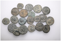 ANCIENT BRONZE COINS.SOLD AS SEEN.NO RETURN.

 Weight: lot Diameter:lot