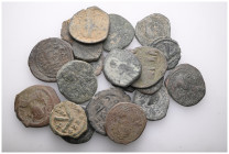 ANCIENT BRONZE COINS.SOLD AS SEEN.NO RETURN.

 Weight: lot Diameter:lot