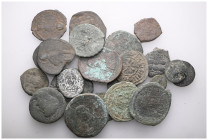 ANCIENT BRONZE COINS.SOLD AS SEEN.NO RETURN.

 Weight: lot Diameter:lot