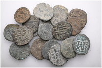 ANCIENT BRONZE COINS.SOLD AS SEEN.NO RETURN.

 Weight: lot Diameter:lot