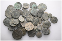 ANCIENT BRONZE COINS.SOLD AS SEEN.NO RETURN.

 Weight: lot Diameter:lot