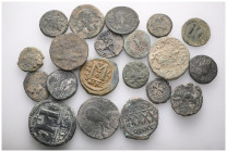 ANCIENT BRONZE COINS.SOLD AS SEEN.NO RETURN.

 Weight: lot Diameter:lot