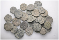 ANCIENT BRONZE COINS.SOLD AS SEEN.NO RETURN.

 Weight: lot Diameter:lot