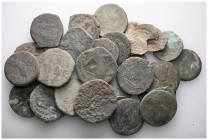 ANCIENT BRONZE COINS.SOLD AS SEEN.NO RETURN.

 Weight: lot Diameter:lot
