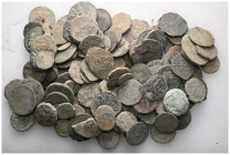 ANCIENT BRONZE COINS.SOLD AS SEEN.NO RETURN.

 Weight: lot Diameter:lot