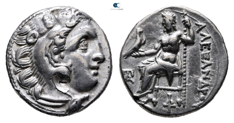 Kings of Macedon. Kolophon. Alexander III "the Great" 336-323 BC. 
Drachm AR
...